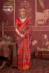 Patola Heritage By Girnar P.V Silk With Weaving Saree Online Wholesale